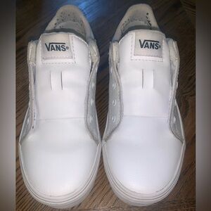 Little Boys White Vans